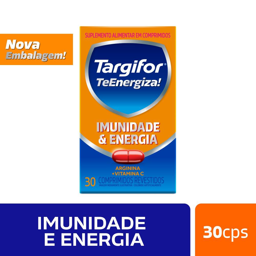 Targifor Teenergiza 500Mg - 30 Comprimidos